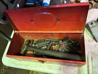 Box of metal number/letter punches