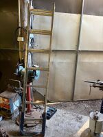 Aluminium extension ladder
