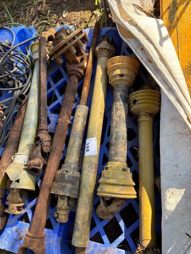 Pallet of PTO shafts