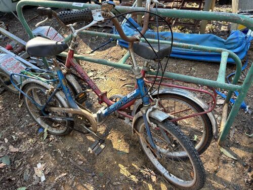 2x folding CINZIA bikes