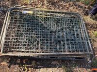 Galvanised steel gates