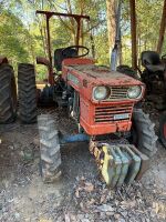 KUBOTA L245DT tractor with slasher