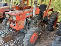 KUBOTA L245DT tractor with slasher - 4