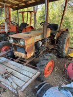 KUBOTA L245DT tractor front carry-all and tow hitch - 3