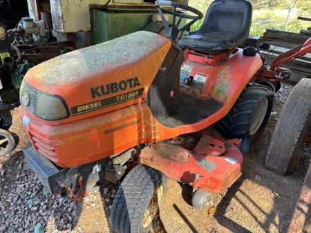 KUBOTA TG1860 diesel ride on mower