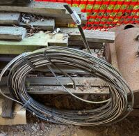 Roll of coated copper wire