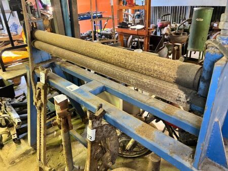 Sheet metal roller