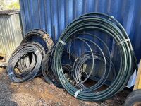 Assorted poly pipe