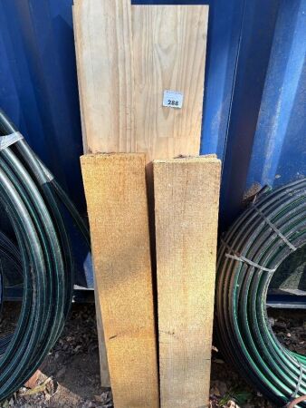 Pine step treads