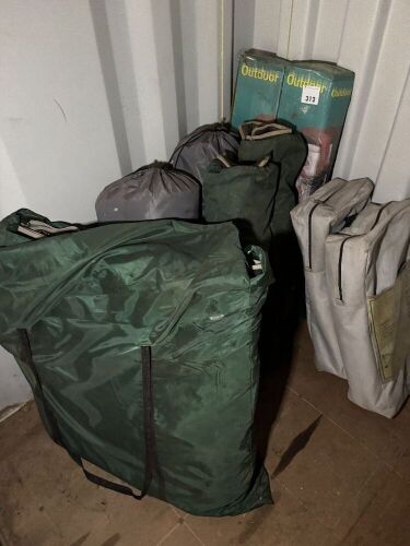 Large lot of camping equipment