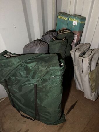 Large lot of camping equipment