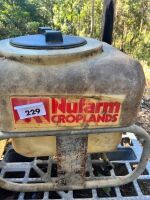 Pallet with spray tank + spare tank - 2