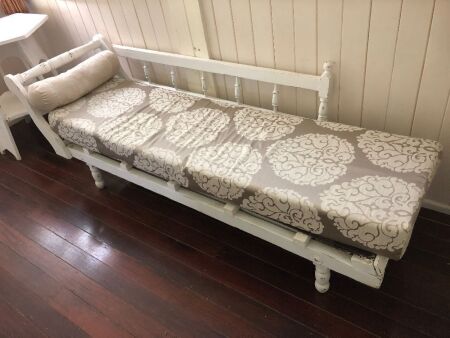 Antique Shabby Miners Couch