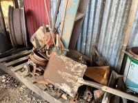 Assorted lot between shed posts - 2