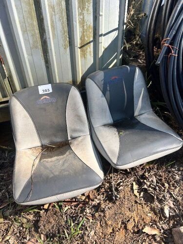 2x boat seats