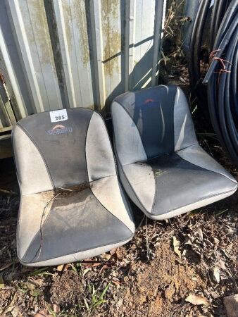 2x boat seats