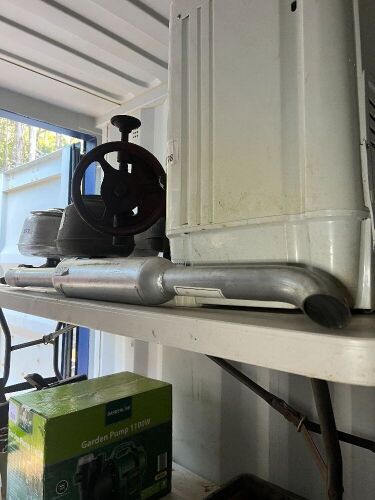 Tractor muffler (as new)
