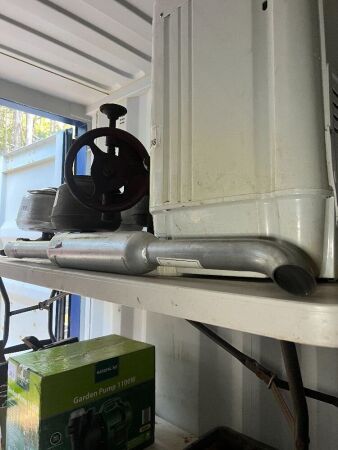 Tractor muffler (as new)