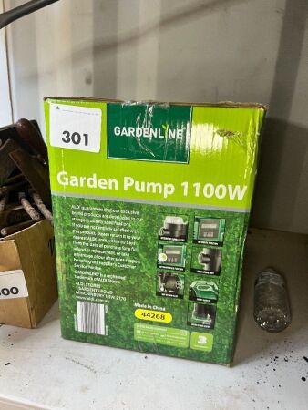 GARDENLINE pump (sealed in box)