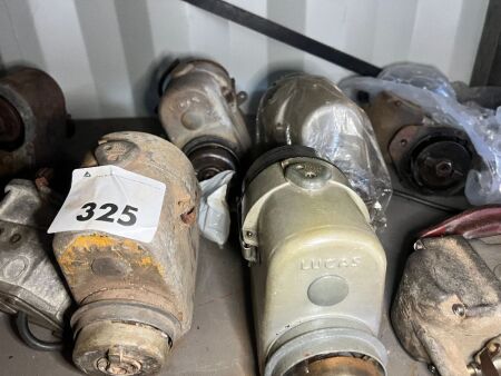 Shelf lot of magnetos