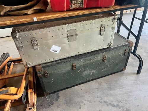 2x Travel Trunks