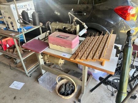 Industrial SINGER sewing machine