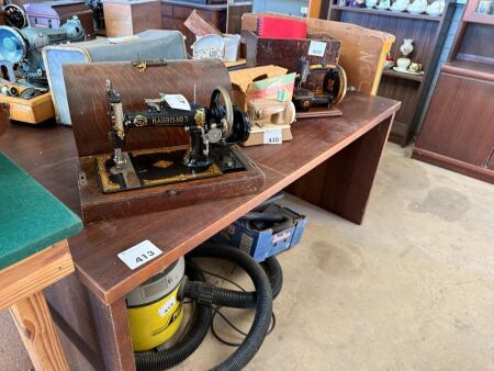 Wooden desk