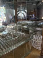 Assorted glassware
