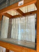Fish tank on wooden stand - 3