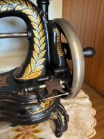 JONES hand cranked sewing machine on paw foot cast iron base - 3