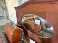 Silky oak side board - 3