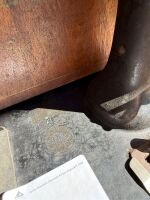 ADLER sewing machine on treadle base - 2