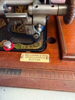 FRISTER and ROSSMAN shuttle sewing machine in case - 2
