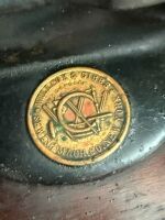 Willcox and Gibbs sewing machine with case - 5