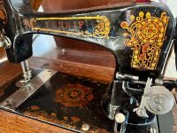 Yennif Sewing Machine on Cast Iron Footed Base - 3