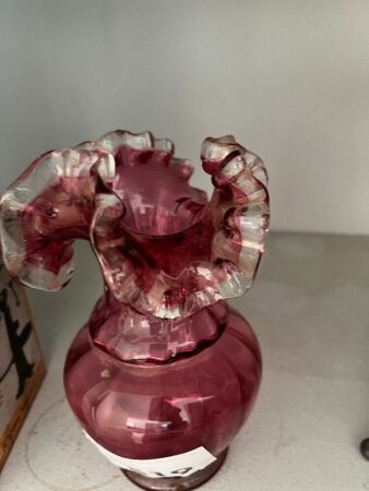 Ruby Glass Vase