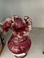 Ruby Glass Vase