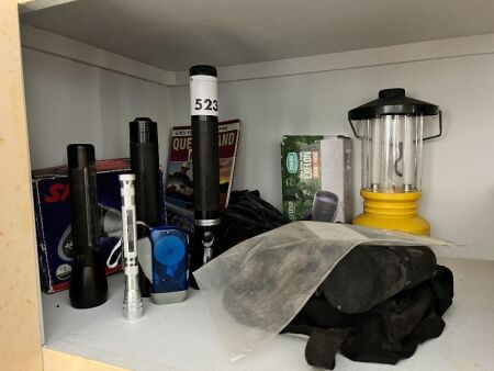 Lot of Torches and Binoculars