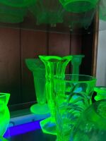 4 x Various Uranium Glass Vases - 2
