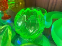 3 x Heavy Uranium Glass - 2