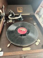 His Masters Voice Wind Up Grammaphone - 3