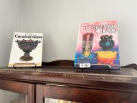2 x Carnival Glass Collectors Books