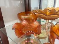 Shelf lot of Carnival Glass - 2