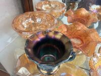 Shelf lot of Carnival Glass - 2