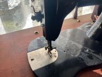 Singer Treadle Sewing Machine with Lid - 2
