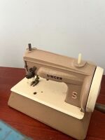 2 x Miniature Sewing Machines - One Volcen, One Singer - 3