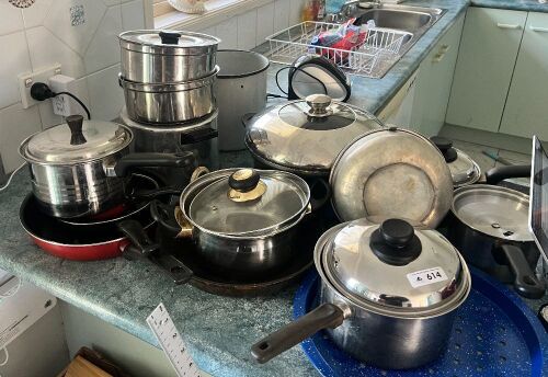 Assorted cookware