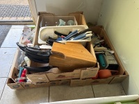 Assorted kitchen utensils
