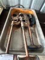 3x pipe cutters
