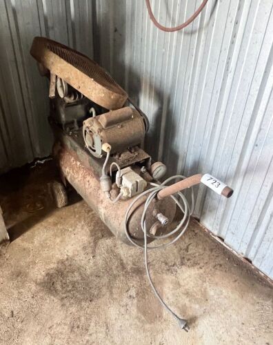 Air compressor and hose